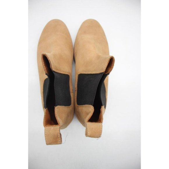 Hound and Hammer Men's Size 11 Chelsea Beige Suede Boots Shoes Rubber Sole - Picture 9 of 11